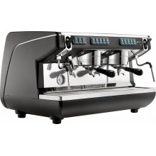 Nuova Simonelli Appia Life 2Gr V 220V black+economizer+high groups Рожковая кофемашина